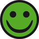 Monofiber har grøn smiley